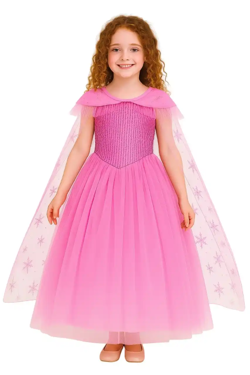 My Lil Princess Frozen Elsa Foil Pink.png